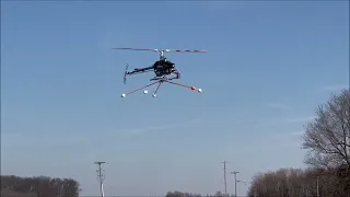 FLY WING H-1 RTH TEST ON THE TREX 600