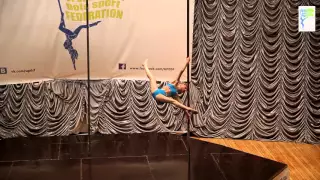 Всеукраинский чемпионат "Лучший тренер Украины Pole dance 2016",  Zinchenko Katerina