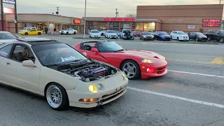 Dodge Viper Crashes During Street Race || ViralHog