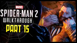 Spider-Man 2 Walkthrough Part 15 The Escape Kraven's Last Hunt! (PS5)