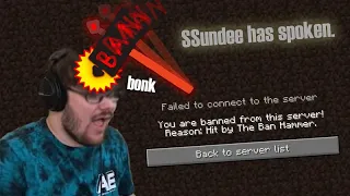 SSundee bans Biffle from Insane Craft