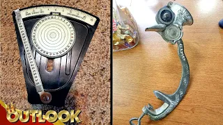 What's This Mysterious Russian Device With Green Parts Glow And This Strange Device With Hand Crank?