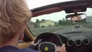 Ferrari F430 Spider Test Drive Through Maranello