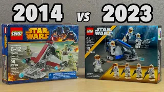 LEGO Star Wars Swamp Speeder Battle Pack Comparison! (75035 VS 75359)