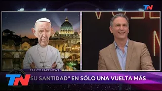 TARICO FAKE NEWS: "SU SANTIDAD" en "Solo una vuelta más"