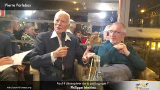 Philippe Meirieu : Bistrot pédagogique « Faut-il désespérer de la pédagogie ? » – Partie 6/6