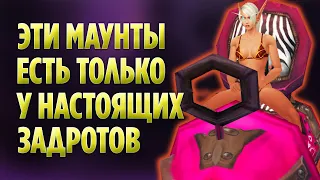 Топ 10 Маунтов Только Для Настоящих З@др0тов (World of Warcraft)