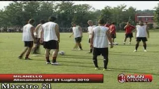 Milanello 21/7/2010 - Training