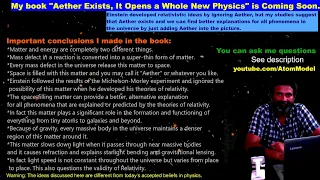 Book "Aether Exists, It Opens a Whole New Physics"  by Joseph George is Coming Soon