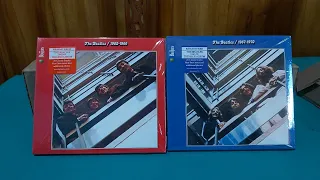 UNBOXING CD ALBUM THE BEATLES 1967-1970 BLUE ALBUM (2 DISC + BOOKLET)