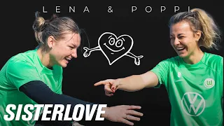 Weißt du alles über Poppi & Lena? | VfL-Sisterlove 🫶🏼