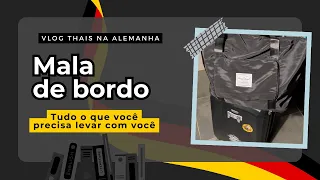 Mala de bordo para viagem Europa Alemanha