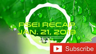 PSEi Recap Weekly - January 21, 2019 #pseiRecap