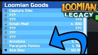 ROBLOX LOOMIAN LEGACY HOW TO UNLOCK MORE ITEMS IN THE SHOP