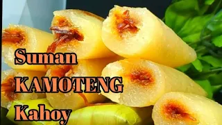 THE BEST SUMAN KAMOTENG KAHOY RECIPE(cassava Suman recipe) #kakaninrecipe#suman#cooking