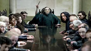 Harry Potter and the Deathly Hallows part-1 : Death Eaters Meeting Scene in Hindi (1/16)