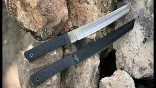 Запредельный тест Cold Steel Recon Tanto из сталей AUS8 и SK5