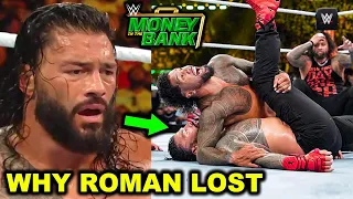 Why Roman Reigns Lost at Money in the Bank 2023 to The Usos - WWE News July 2023