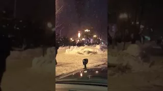 Горит ёлка в Южно-Сахалинске в 2018 году!