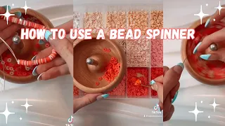 How to use a bead spinner W/ Clay beads ⭐️ Short Tutorial