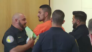 Man forced out of courtroom for allegedly threatening witness