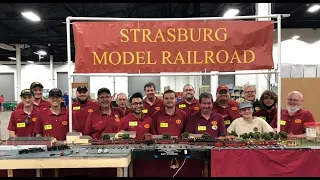 2023 Allentown Train Meet Spring Thaw Strasburg Model Railroad Club HO layout