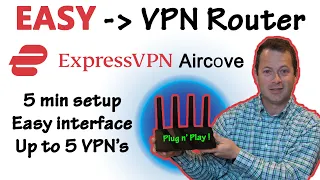 ✅ Super Easy Setup! 1st Router BUILT For VPN - ExpressVPN Aircove - 5 Min Setup and Features