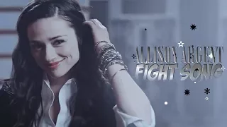Allison Argent || Fight Song [Secret Santa]