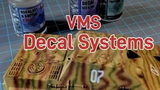 VMS 2 different decal systems comparison and results. #scalemodel #tankmodelling #hobby #decal