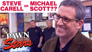 Pawn Stars: Is Steve Carell THE WORST Negotiator Ever?! (Season 7) | History