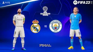 FIFA 23 - Real Madrid vs Manchester City - UEFA Champions League Final - PS5™ Gameplay [4K60]