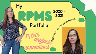 RPMS Portfolio with complete MOVs and Annotations | RPMS for Proficient Teachers