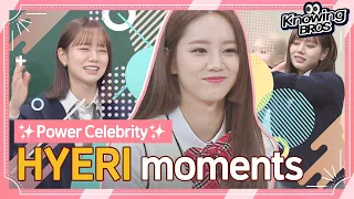 [Girl's Day HYERI@Knowingbros] Power Celebrity😎 HYERI cute moments｜EP.68+272｜JTBC 210320 방송 외