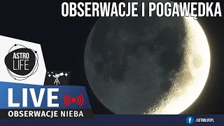 Patrzymy w niebo 🔭 Astropogawędka i pierwsze światło z nowego obiektywu - Niebo na żywo 261