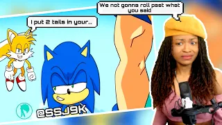 Did Goku win one ??? Sonic VS Goku Rap Battle! | Reaction @SSJ9K1