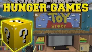 Minecraft: TOY STORY 2 HUNGER GAMES - Lucky Block Mod - Modded Mini-Game