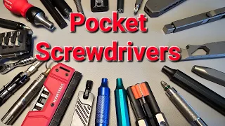 10 Compact Screwdrivers (For EDC, Travel, Kits, and more) #edc #screwdriver