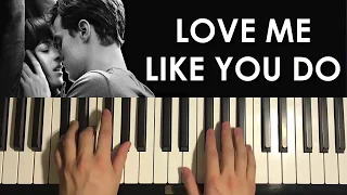 HOW TO PLAY - Ellie Goulding - Love Me Like You Do (Piano Tutorial Lesson)