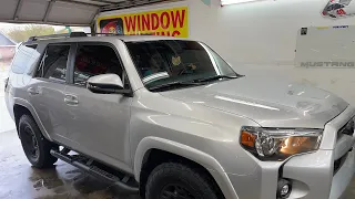 2023 Toyota 4Runner ￼ windows, tinted ￼￼