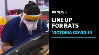 Victorians line up for Rapid Antigen Tests after nearly 22,000 new covid-19 cases | ABC News