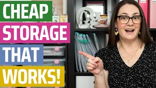 Affordable Craft Room Organisation you ACTUALLY need! 😱