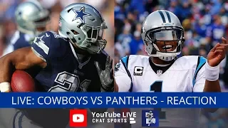 Cowboys vs. Panthers Live Stream Reaction & Updates On Highlights From Week 1