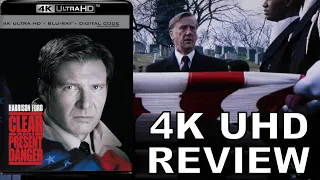 CLEAR AND PRESENT DANGER - 4K REVIEW