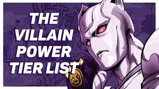 Who is the Strongest JoJo Villain? | The JoJo Villain Power Tier List