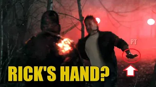 The Walking Dead Rick & Michonne Show Teaser Rick Lost Hand Breakdown - Rick's Left Hand - SPOILERS!