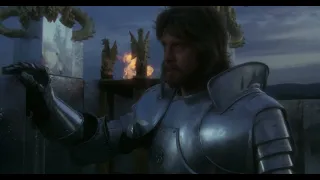 Excalibur - Merlin's farewell to Arthur.