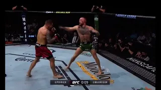 The kick that broke Conor McGregor’s leg - WOW 😳