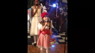 Red Riding Hood song in Russian, Karina, 6 years old
