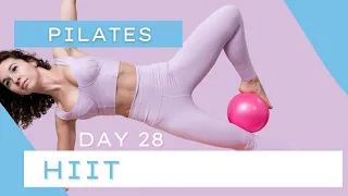 15 min Pilates HIIT | 30 day Yoga & Pilates Challenge | DAY 28