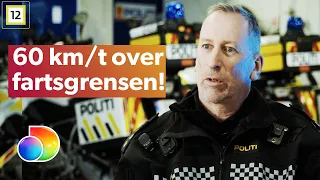 Sjåfør nekter å tro at han har kjørt så fort | Politiet - Tango 38 | discovery+ Norge